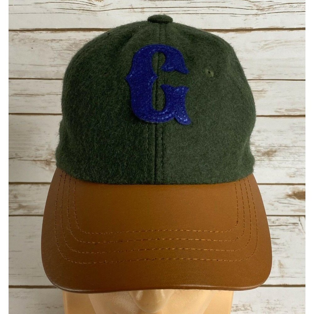 Mark And Graham Initial Hat "G" Wool and Leather G